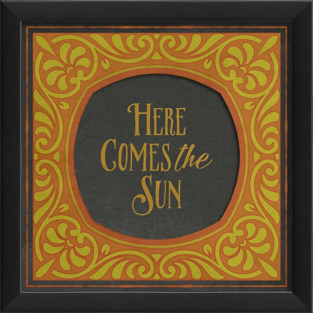 'here comes the sun' art - Interior Mojo llc