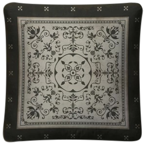 vintage 'Four Corners' throw pillow - Interior Mojo llc