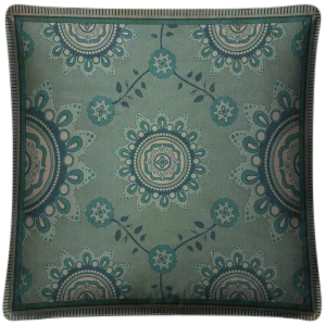 vintage 'Pattern 44' throw pillow - Interior Mojo llc