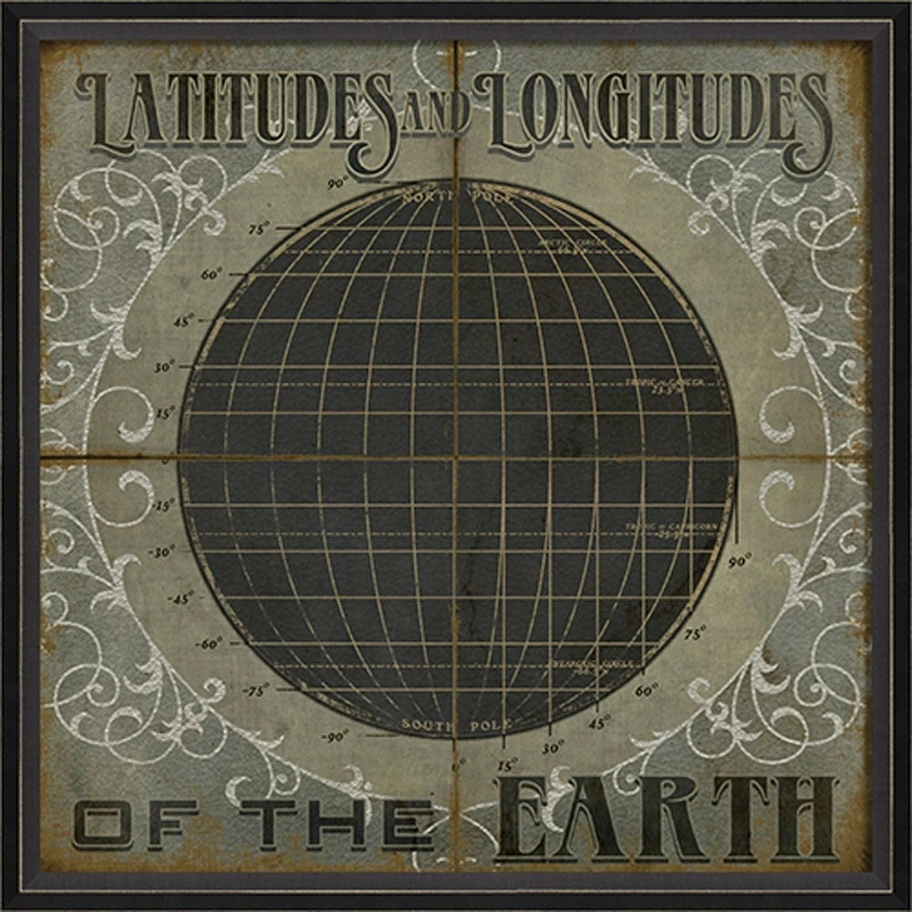 Latitudes and Longitudes of the Earth