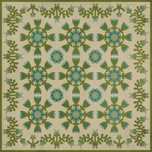 Eliza's Embroidery Vinyl-Mats-Rugs-Runners - Interior Mojo llc