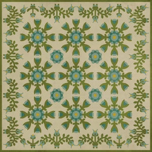 Eliza's Embroidery Vinyl-Mats-Rugs-Runners - Interior Mojo llc