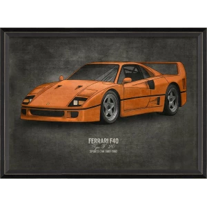 Iconic Car Art Collection