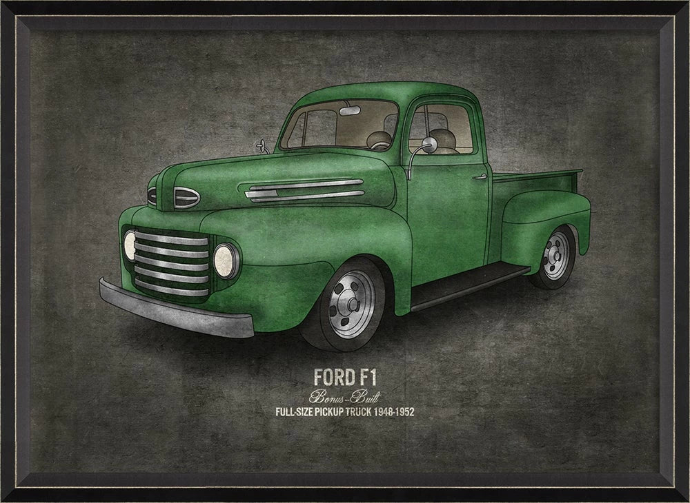 Ford F1 art - Interior Mojo llc