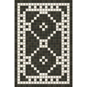 mosaic A- Elmhurst vinyl mat-rug-runner - Interior Mojo llc