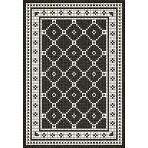 mosaic A- Elmhurst vinyl mat-rug-runner - Interior Mojo llc