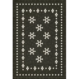 mosaic B- Belmont vinyl mat-rug-runner - Interior Mojo llc