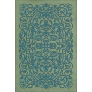 Pattern 77 "Liszt"  Vinyl Mats and Rugs - Interior Mojo llc