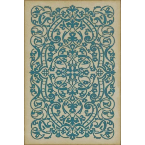 Pattern 77 "Tchaikovsky"  Vinyl Mats and Rugs - Interior Mojo llc