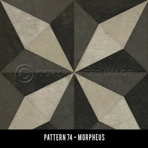 Pattern 74 "Morpheus" Vinyl Mats-Rugs-Runners - Interior Mojo llc