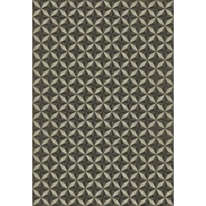 Pattern 74 "Morpheus" vinyl mat-rug-runner - Interior Mojo llc