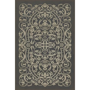 Pattern 77 "Chopin"  Vinyl Mats and Rugs - Interior Mojo llc