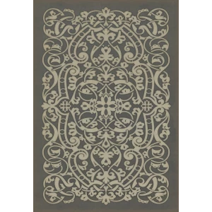 Pattern 77 "Chopin"  Vinyl Mats and Rugs - Interior Mojo llc