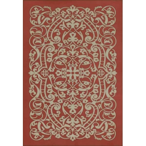 Pattern 77 "Mozart" Vinyl Mats and Rugs - Interior Mojo llc