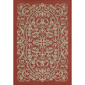 Pattern 77 "Mozart" Vinyl Mats and Rugs - Interior Mojo llc