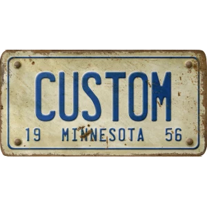 Custom Acrylic License Plate Collection