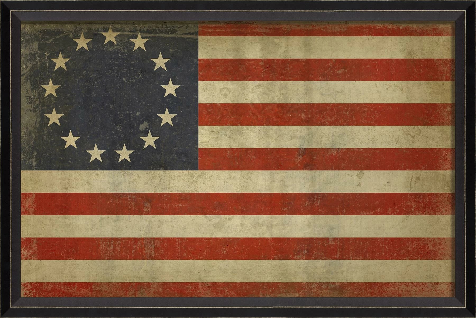 America 1776 Betsy Ross Flag Art