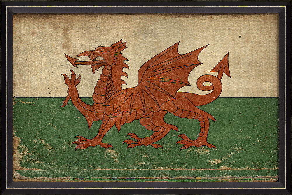 Welsh Flag Art