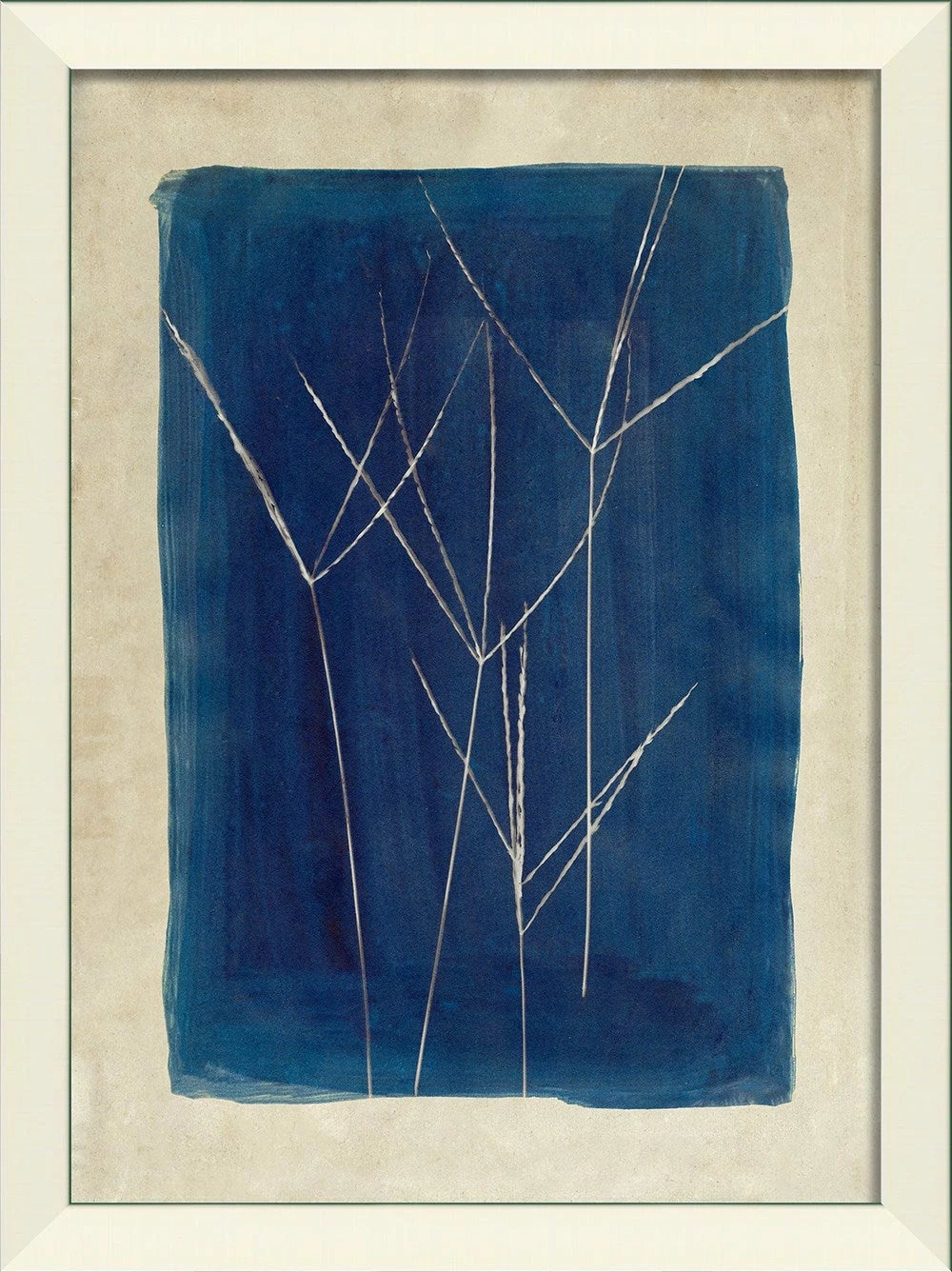 Plants on Blue Art Collection