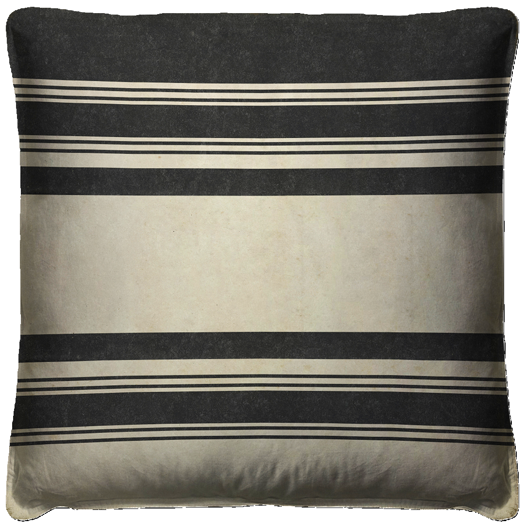 Pattern 50 Organic Stripes Throw Pillow