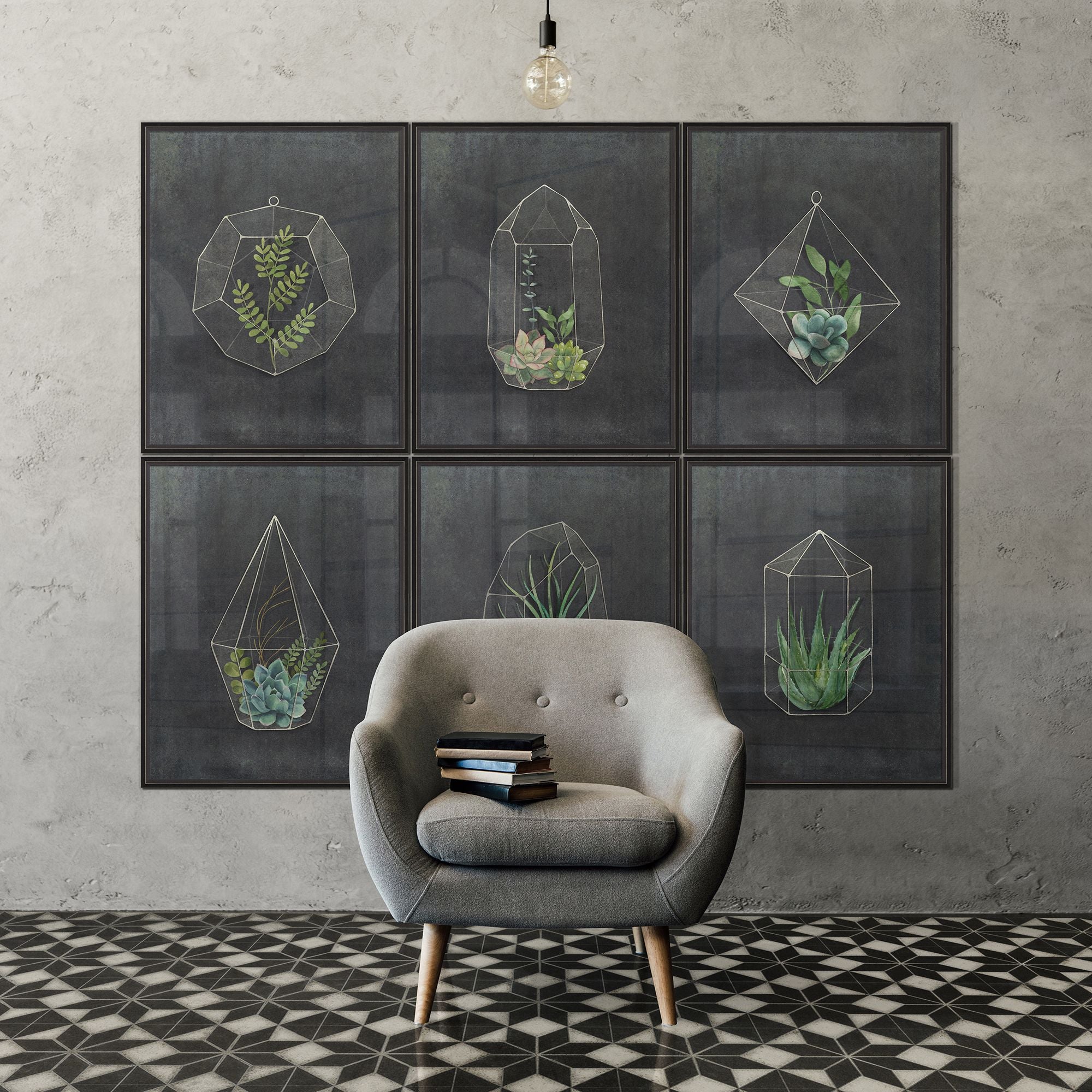 Terrarium Night Art Collection