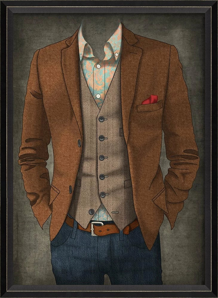 I'm Your Man Art | Men's Fashion Suit Wall Art