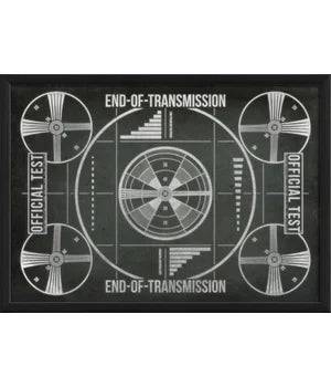 End of Transmission on black - Interior Mojo llc