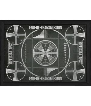 End of Transmission on black - Interior Mojo llc