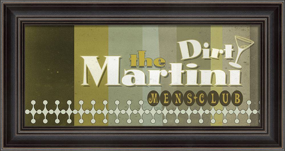 The Dirty Martini Mens Club - Interior Mojo llc