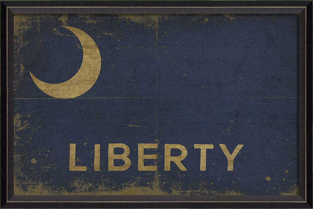 Fort Moultrie Liberty Flag - Interior Mojo llc