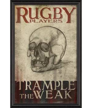 Rugby Players Trample the Weak - Interior Mojo llc