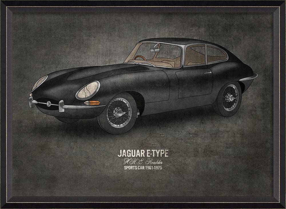 Jaguar E-Type - Interior Mojo llc