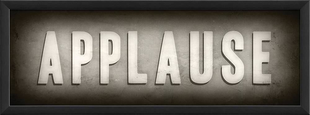 Theater Sign Applause - Interior Mojo llc