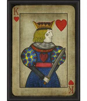 King of Clubs with border - Interior Mojo llc