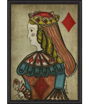 Queen of Diamonds - Interior Mojo llc