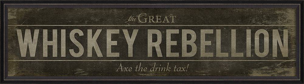 Whiskey Rebellion Black - Interior Mojo llc